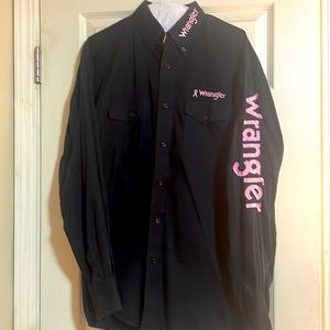 Mens wrangler dress shirt